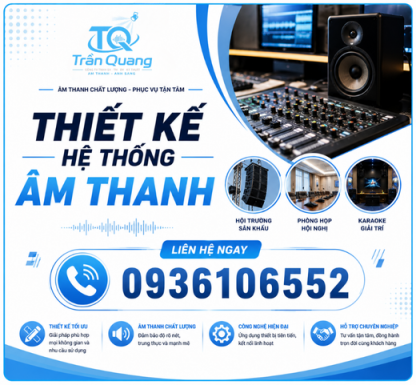 Thiết kế hệ thống âm thanh