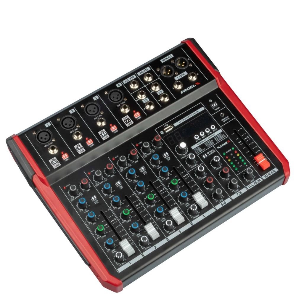 Mixer Analog dành cho dàn karaoke gia đình và sân khấu nhỏ